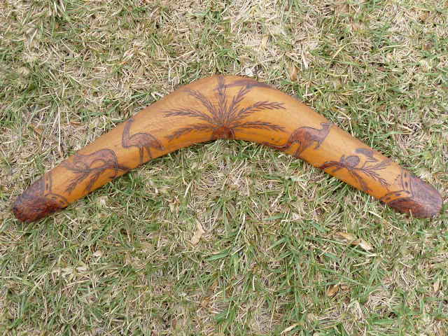 Boomerang bought at La Perouse